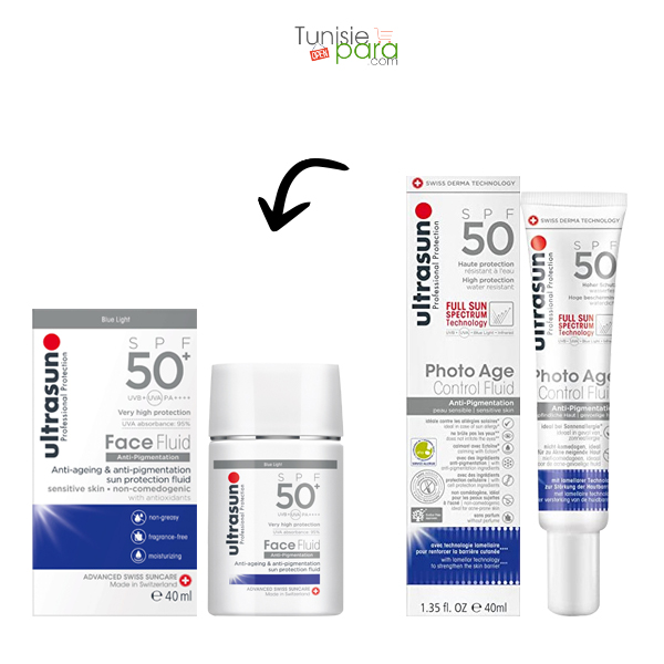 ULTRASUN FACE Anti-Ageing & Anti-Pigmentation SPF50+ 40ml