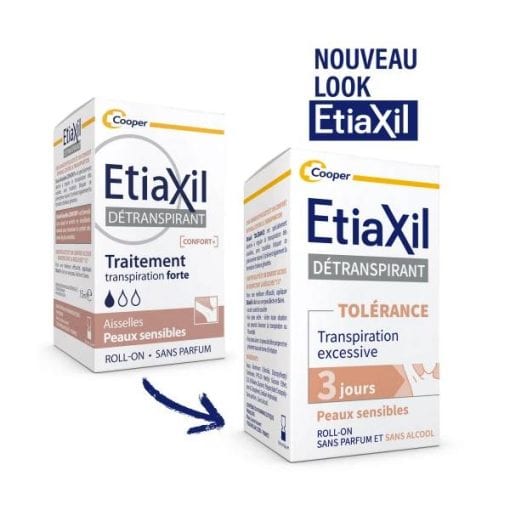 Etiaxil Détranspirant Tolerance Confort+ Aisselles Roll-on 15ML
