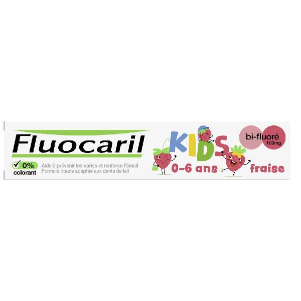 FLUOCARIL dentifrice Kids frais 0-6 ans