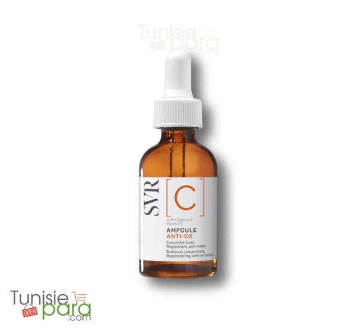SVR Ampoule C Anti-Ox Concentré éclat Régénérant anti-rides 30 ml