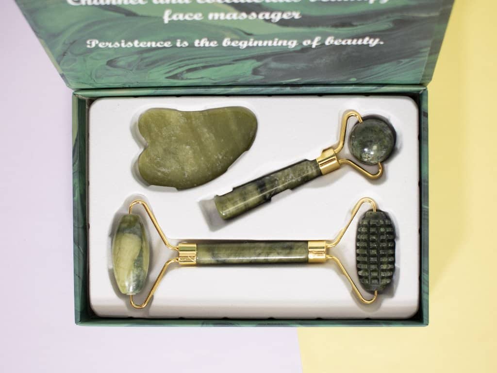 NORA BO AWADH  rouleau + gua sha ref:BX-801