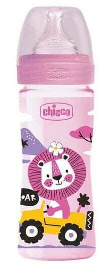 Chicco biberon well-being girl 250 ml – Image 3