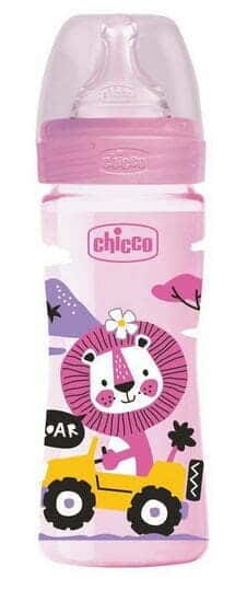 Chicco biberon well-being girl 250 ml – Image 2
