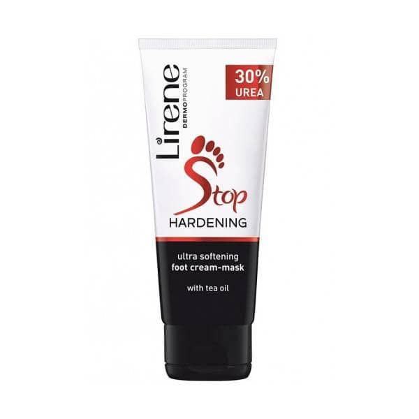 LIRENE STOP Masque Crème émolliente pour pieds  30% urea 75ml