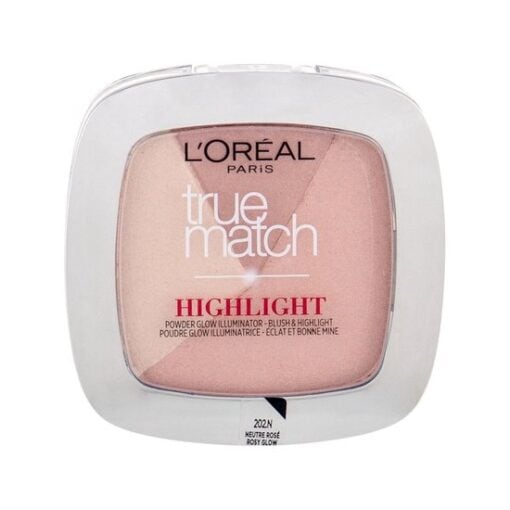 L'OREAL accord parfait highlight poudre 202N rose – Image 2