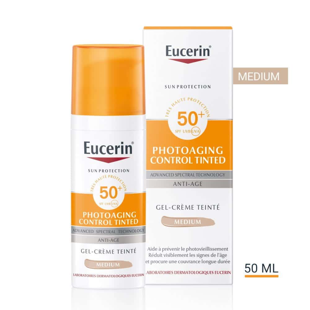 Eucerin Sun CC Medium Crème solaire teintée SPF 50
