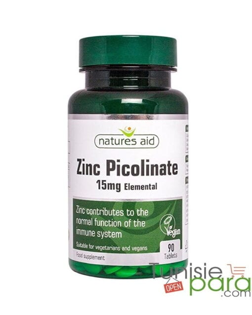 NATURES AID Zinc Picolinate 90 comprimés