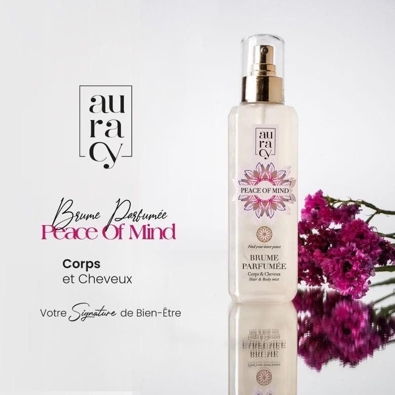 AU RA CY Brume parfumée Peace of mind Rose 250ml