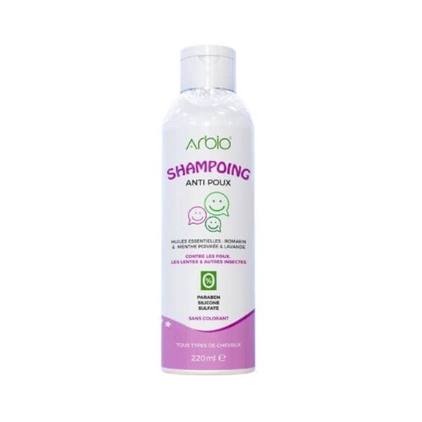 Arbio Shampoing anti-poux 220ml