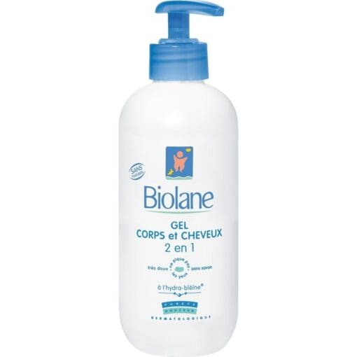 Biolane Gel Corps et Cheveux 2en1 750ML (Emballage défectueux   )