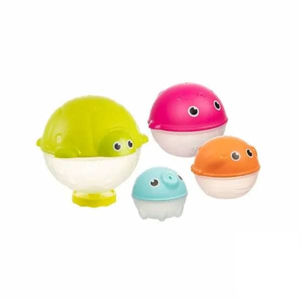 Canpol Babies Set de 4 Jouets de Bain 79/106 – Amusement et éveil