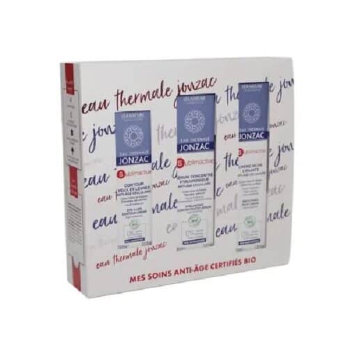 Jonzac coffret mes soins anti-âge certifies bio