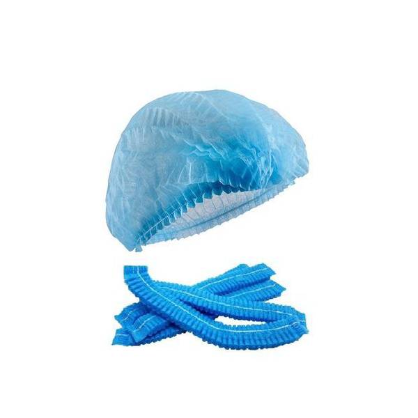 Charlotte Coiffe Bleu Multiusage - Taille Standard en Polypropylène Non Tissé