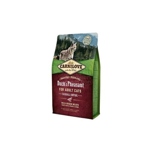Carnilove Chat Canard & Faisant Hairb 2 Kg
