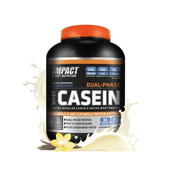 Dual Phase Whey Casein Vanilla 912g