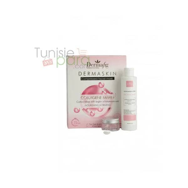 Dermafig dermaskin pack masques nourissant raffermissant collagene marin *15