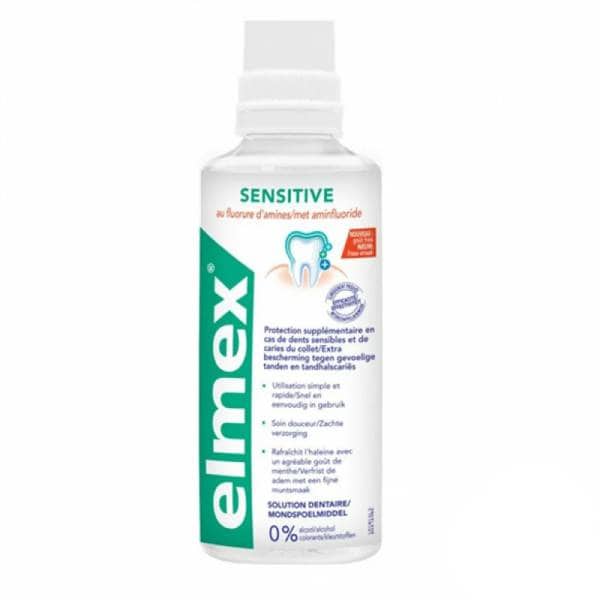 ELMEX SENSITIVE BAIN DE BOUCHE 400ML