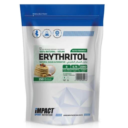 Impact Nutrition: Erythritol Zéro Calorie 250 Gr – Image 2