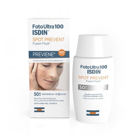 Isdin écran solaire spot prevent fluide spf100+ 50ml