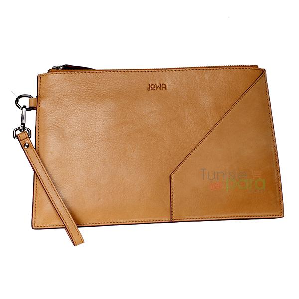 JOWA Pochette Tefza motarde jaune