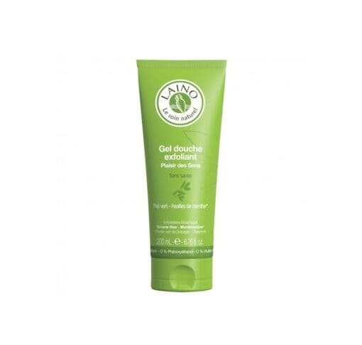 LAINO GEL DOUCHE EXFOLIANT THE VERT-MENTHEE 200 ML