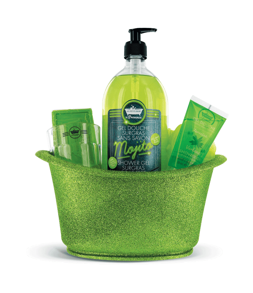 Les Petits Bains Kit Paillettes Vert de Provence MOJITO