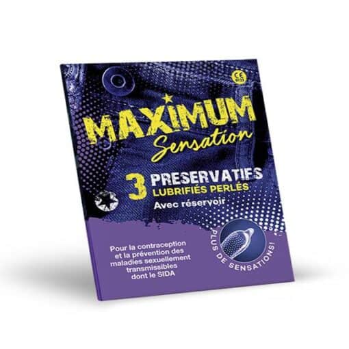 preservatif Maximum Sensation boîte 3