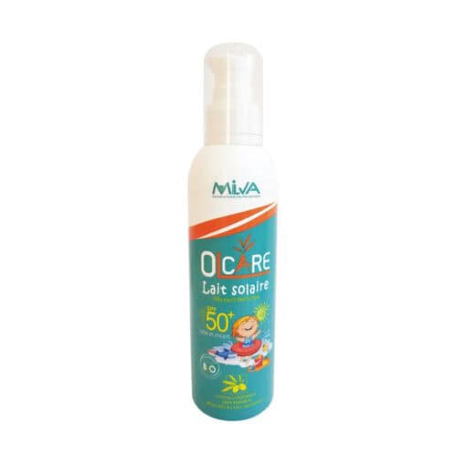MILVA OLCARE lait solaire tres haute protection 220 ml