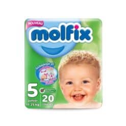 MOLFIX couche bebe T5 (11-25) kg B/20