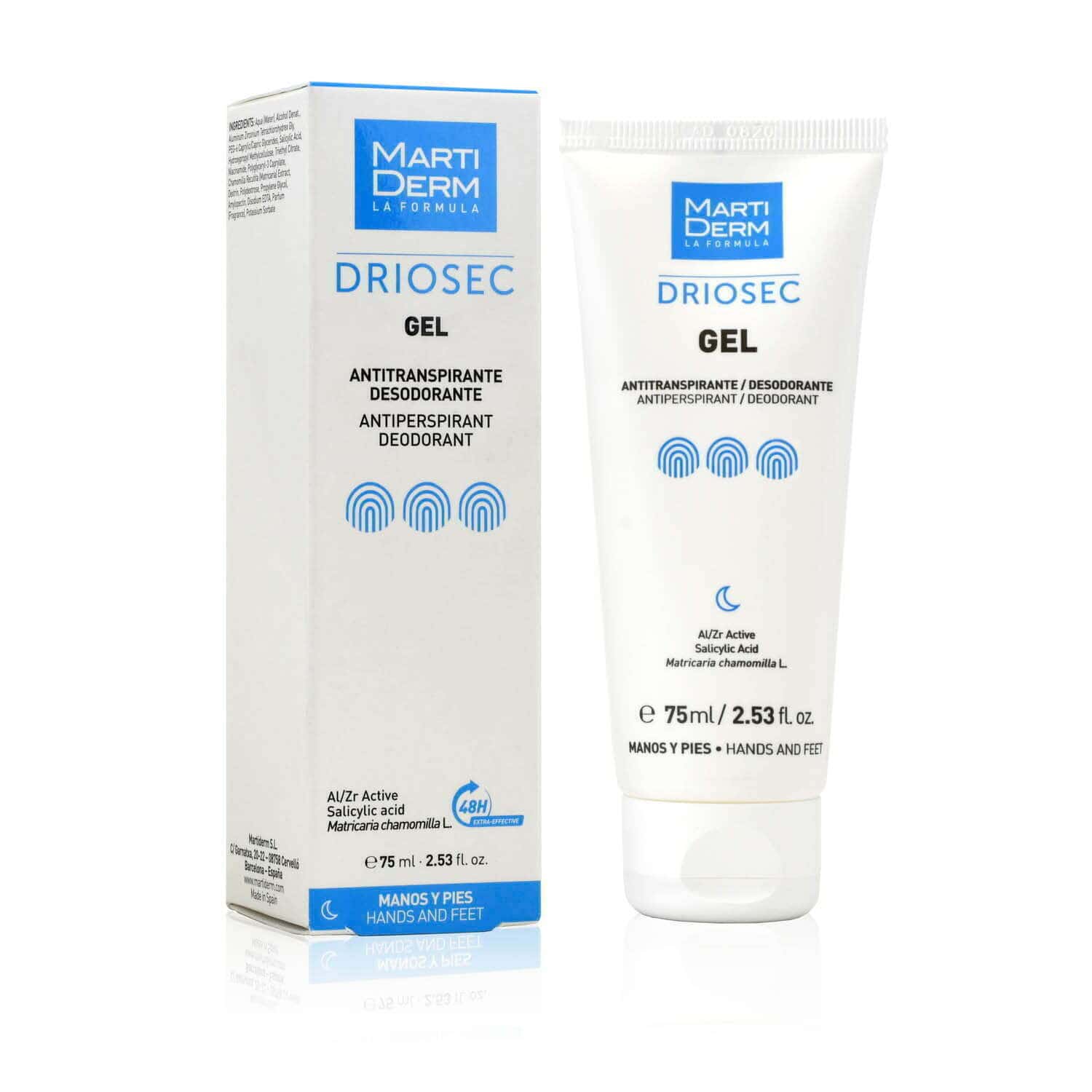 martiderm Driosec Gel - 75 ml (date d'expiration 01/2025)