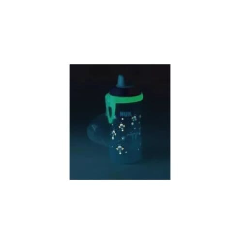 NUK FIRST CHOICE Kiddy Cup Night bleu 300ml 12M+ – Image 2