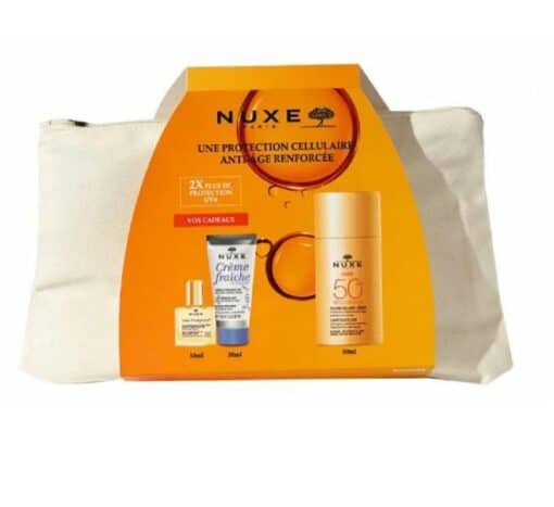 NUXE SUN TROUSSE fluide fondante SPF50 PS +