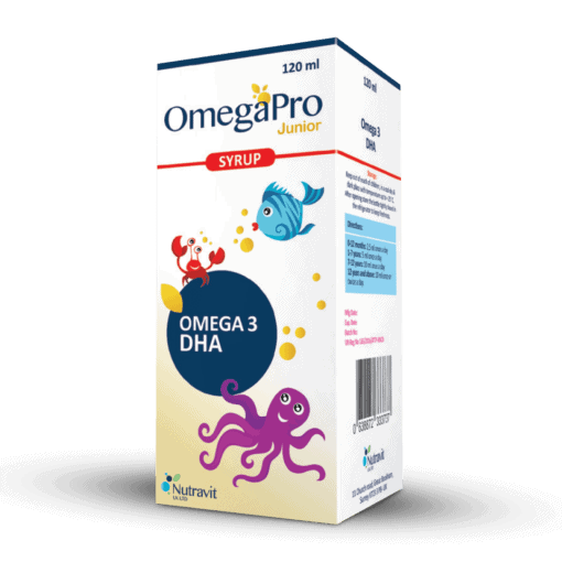 Nutravit Omegapro junior sirop 120 ml
