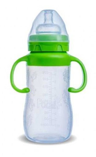 POCO Baby biberon silicone vert  270 ml – Image 2