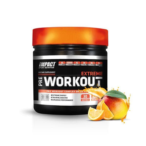 IMPACT Extreme Pre Workout Fruit Punch 230g