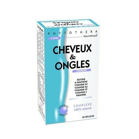 Phytothera CHEVEUX ET ONGLES 30 GELLULES
