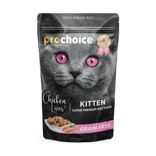 Prochoice Pochon Gf Kitten 85gr