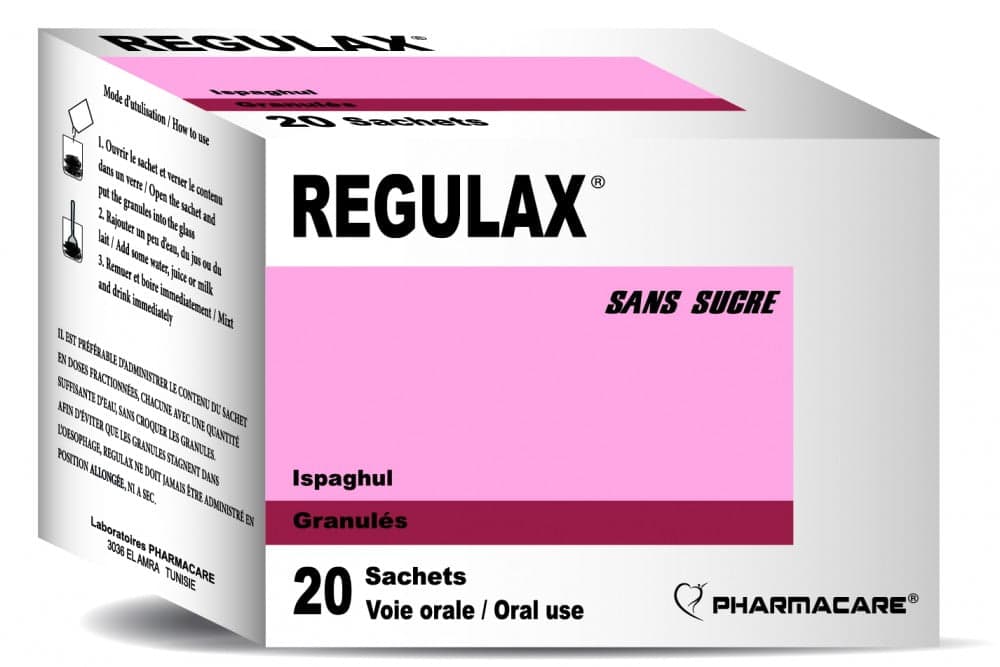 REGULAX SANS SUCRE 20 SACHETS