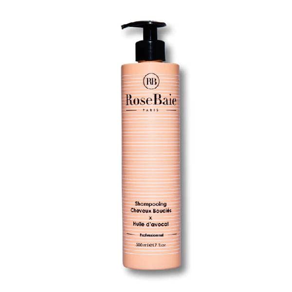 RoseBaie Shampoing Cheveux bouclés Kératine et Huile d’Avocat 500ml