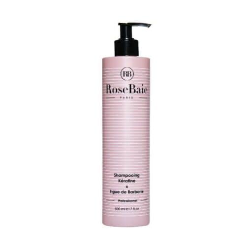 RoseBaie Shampoing à La Kératine et à L’huile De Figue De Barbarie 500ml