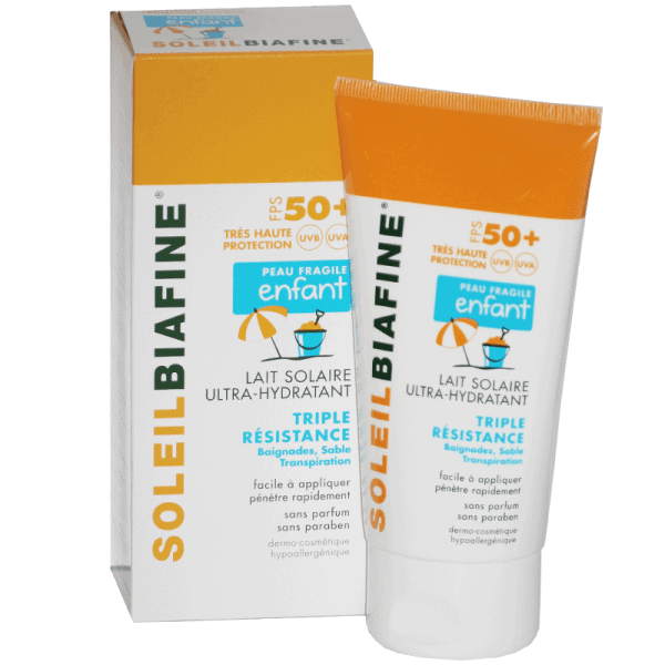 SOLEIL BIAFINE LAIT SOLAIRE ULTRA HYDRATANT SPF 50+ 150ML