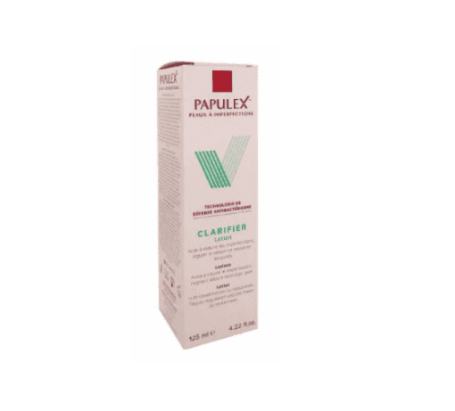 Papulex lotion clarifier peaux a imperfections 125 ml