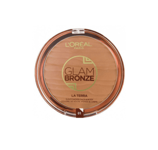 L'OREAL GLAM BRONZE la terra poudre de soleil  visage et corps 01 – Image 2