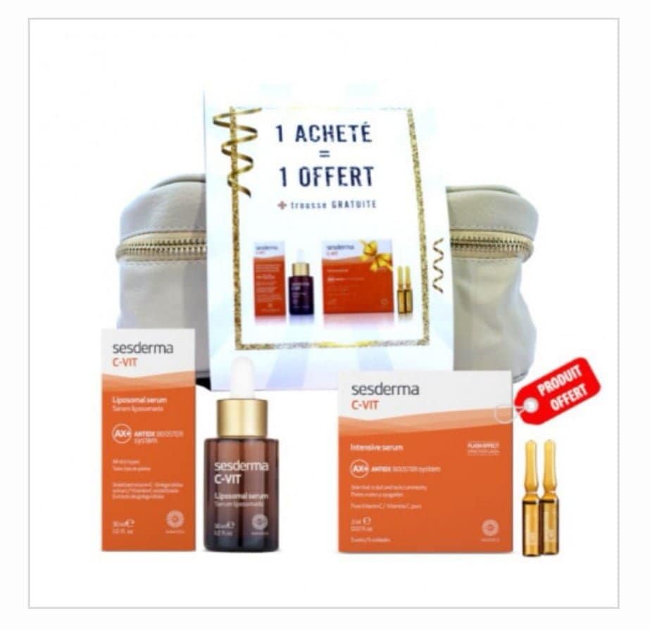 SESDERMA TROUSSE C-VIT SERUM + C-VIT 5 AMP (Offert)