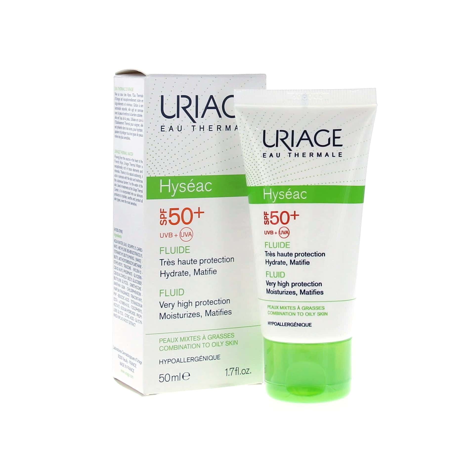 Uriage HYSÉAC Fluide SPF 50+ – Image 2