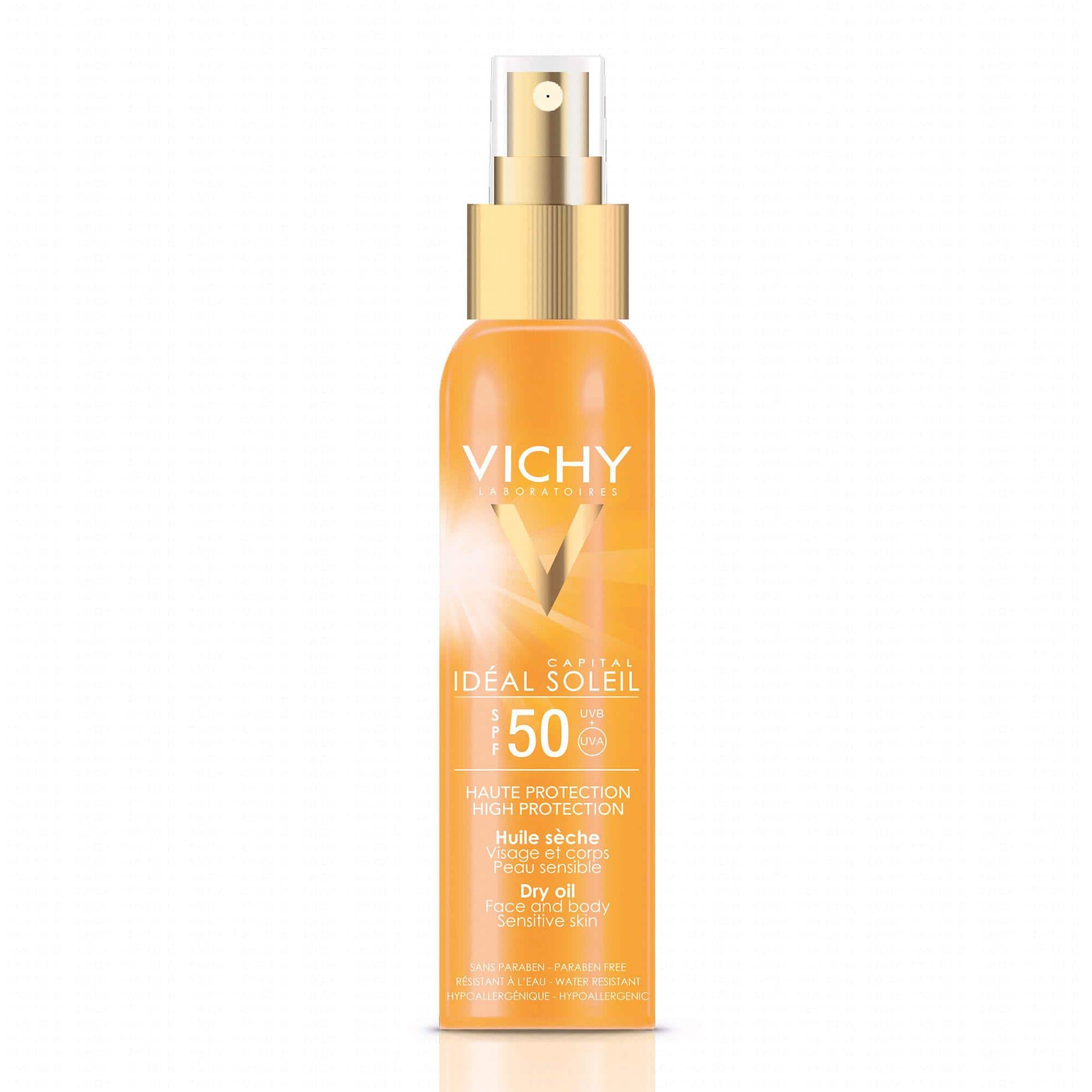 VICHY IDEAL SOLEIL Huile Sèche SPF 50
