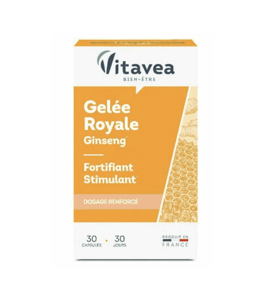 Vitavea gelee royale ginseng 30 Comprimes – Image 3