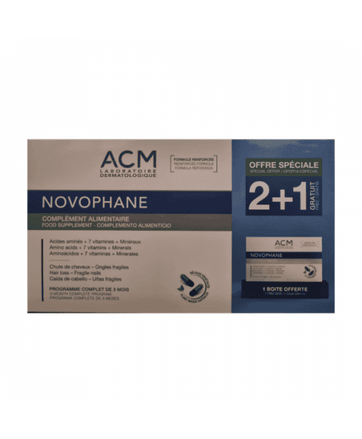 novophane cheveux et ongles 180 gelules – Image 2
