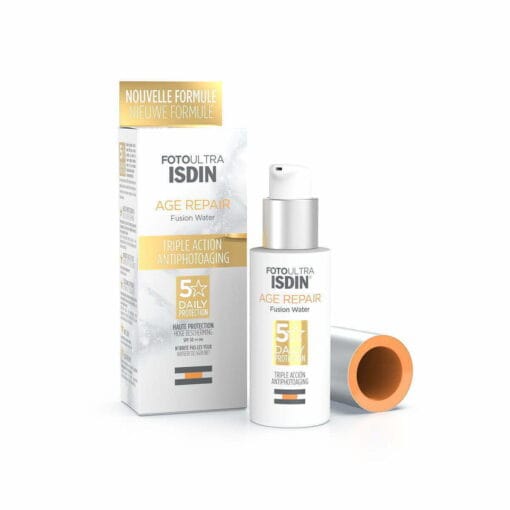 ISDIN FOTOPROTECTOR FUSION WATER MAGIC REPAIR TRIPLE ACTION SPF50+ 50ML – Image 2
