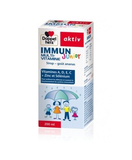 Aktiv immun multi-vitamine Junior Sirop 200 Ml